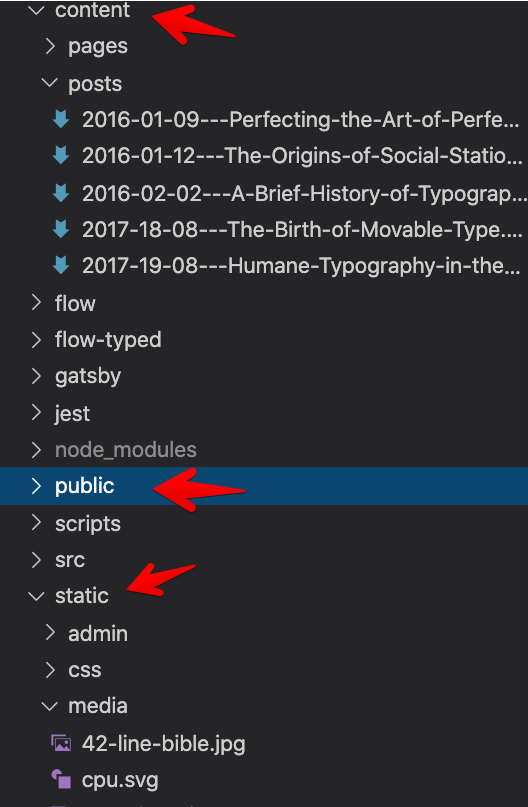 VS Code Folder View